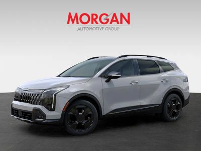 2026 Kia Sportage — rear three-quarter view