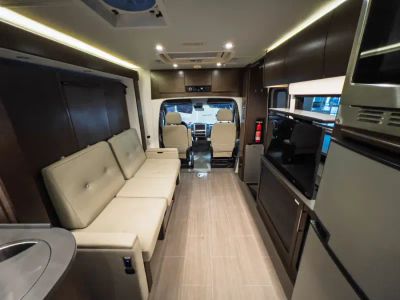 2019 Leisure Travel Vans UNITY — interior view
