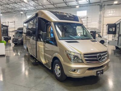 2019 Leisure Travel Vans UNITY — front three-quarter view