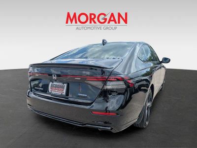 2025 Honda Accord Hybrid — rear three-quarter view