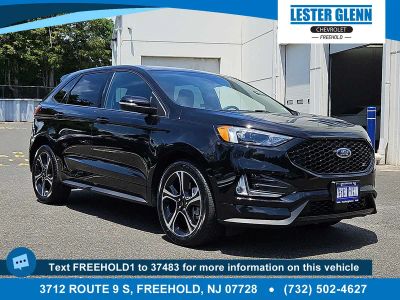 2023 Ford Edge ST in Black — front three-quarter view