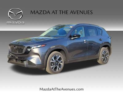 2026 Mazda CX-5 2.5 S Preferred in Gray — front three-quarter view