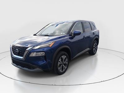 2023 Nissan Rogue — rear three-quarter view