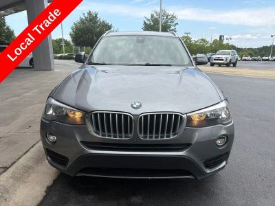 2017 BMW X3 — rear three-quarter view