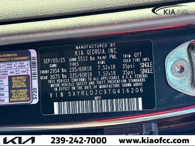 2026 Kia Sorento — photo 40 view