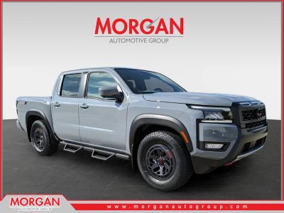 2026 Nissan Frontier PRO-X in Gray — front three-quarter view