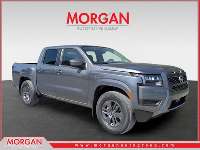 2026 Nissan Frontier SV in Gray — front three-quarter view