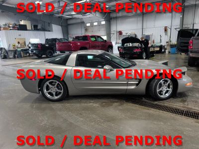 2002 Chevrolet Corvette — side profile view