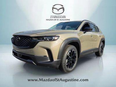 2026 Mazda CX-50 2.5 S Meridian Edition in Beige — front three-quarter view