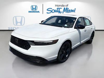 2026 Honda Accord Hybrid — rear three-quarter view