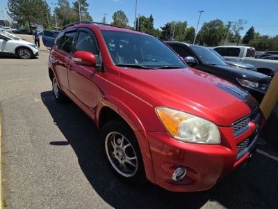 2012 Toyota RAV4 Limited in Barcelona Red Metallic — front three-quarter view