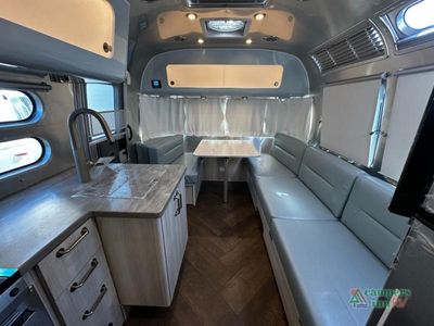 2026 Airstream International — rear three-quarter view