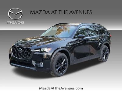2026 Mazda CX-90 3.3 Turbo Premium in Black — front three-quarter view