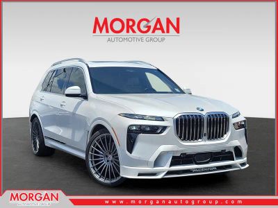 2024 BMW X7 ALPINA XB7 in Mineral White Metallic — front three-quarter view