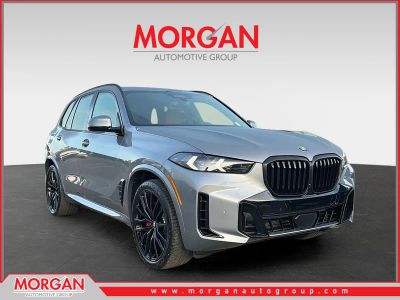 2026 BMW X5 xDrive40i in Skyscraper Grey Metallic — front three-quarter view