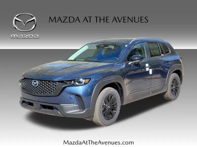 2026 Mazda CX-50 2.5 S Select in Blue — front three-quarter view