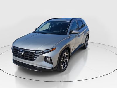 2024 Hyundai Tucson — rear three-quarter view