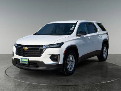 2022 Chevrolet Traverse — rear three-quarter view