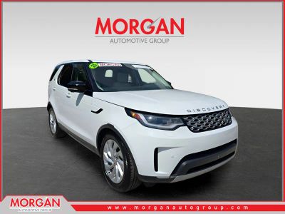 2025 Land Rover Discovery S in Fuji White — front three-quarter view