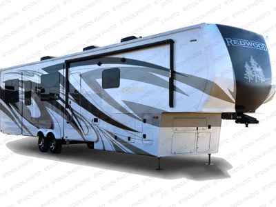 2024 Redwood RV Redwood — front three-quarter view