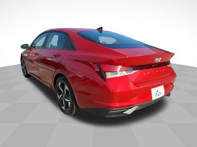 2023 Hyundai Elantra — rear three-quarter view