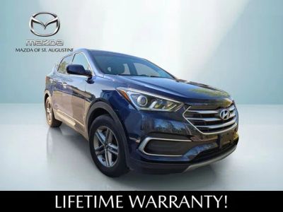 2018 Hyundai Santa Fe Sport — rear three-quarter view