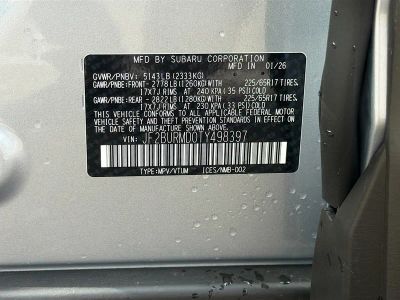 2026 Subaru Outback — photo 42 view
