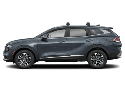 2025 Kia Sportage Hybrid — rear three-quarter view