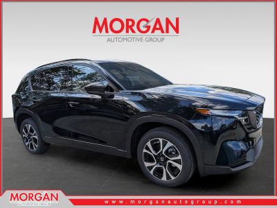 2026 Mazda CX-5 2.5 S Preferred in Black — front three-quarter view