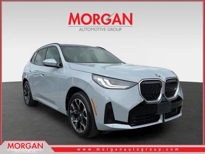 2025 BMW X3 30 xDrive in Brooklyn Grey Metallic — front three-quarter view