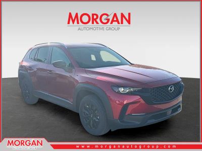 2026 Mazda CX-50 2.5 S Preferred in Soul Red Crystal Metallic — front three-quarter view