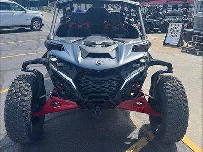 2025 Can-Am Maverick R Max X RS With Smart-Shox Dusty Navy & Legion Red - Photo 4