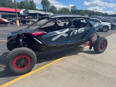 2025 Can-Am Maverick R Max X RS With Smart-Shox Dusty Navy & Legion Red - Photo 2