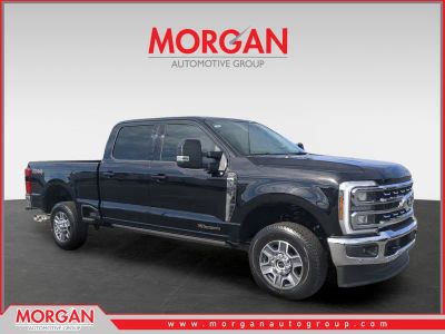2026 Ford F-350SD Lariat in Black — front three-quarter view