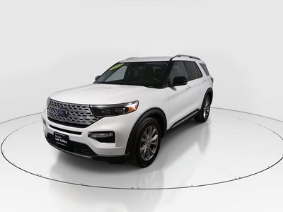 2023 Ford Explorer — rear three-quarter view