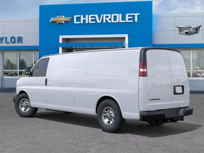 2025 Chevrolet Express Cargo — rear three-quarter view