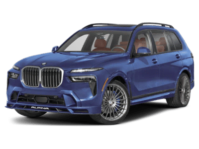 2026 BMW X7 ALPINA XB7 in ALPINA Blue Metallic — front three-quarter view