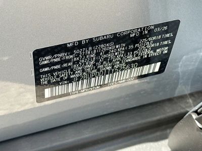 2026 Subaru Outback — photo 43 view