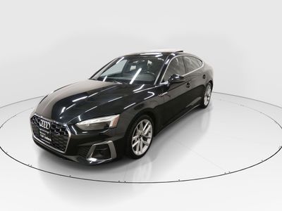 2024 Audi A5 Sportback — rear three-quarter view
