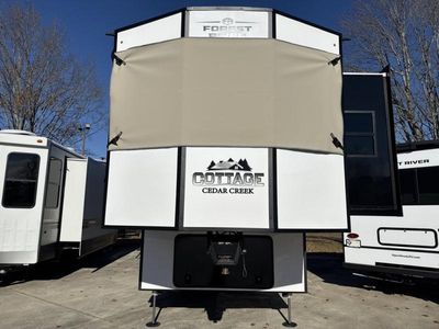 2026 KZ Connect 312RE — rear three-quarter view