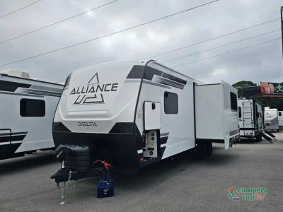 2027 Alliance RV Delta — rear three-quarter view