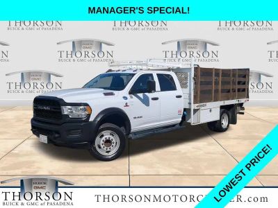 2019 RAM 5500 Chassis Cab Tradesman in Bright White Clea — front three-quarter view