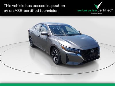 2024 Nissan Sentra SV CVT — front three-quarter view