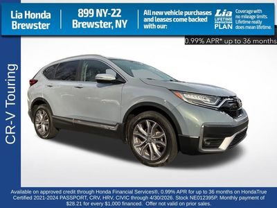 2022 Honda CR-V Touring — side profile view