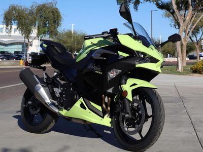2026 Kawasaki Ninja 500 ABS Metallic Yellowish Green/Ebony - Photo 1