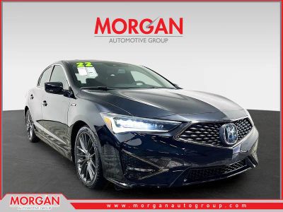 2022 Acura ILX Premium and A-SPEC Packages — front three-quarter view