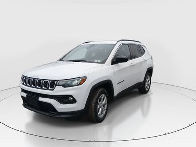 2024 Jeep Compass — rear three-quarter view