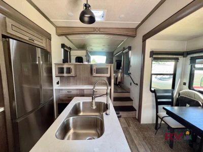 2021 Forest River RV Cedar Creek — engine compartment view