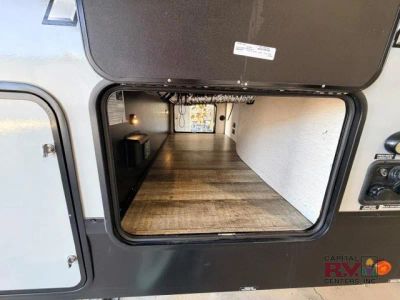 2023 Forest River RV Cherokee Arctic Wolf — rear three-quarter view