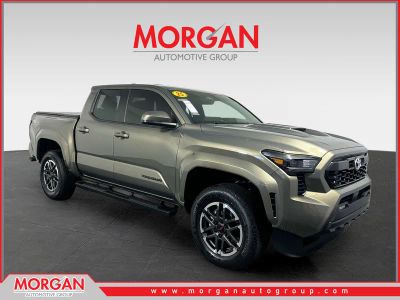 2025 Toyota Tacoma TRD Sport in Bronze Oxide — front three-quarter view
